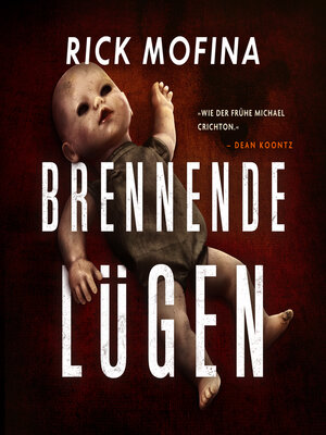 cover image of Brennende Lügen